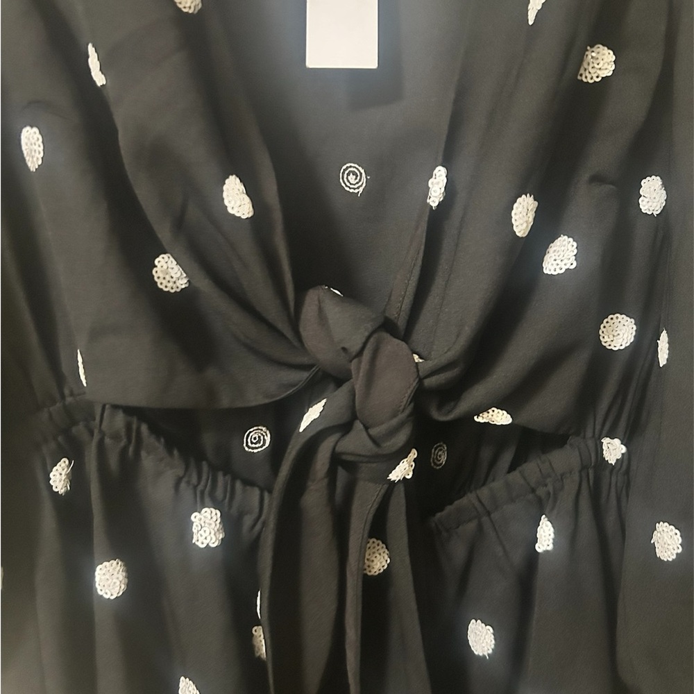Black Polka Dot dress